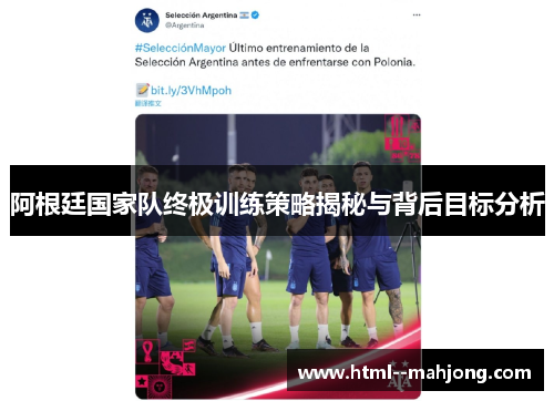 阿根廷国家队终极训练策略揭秘与背后目标分析