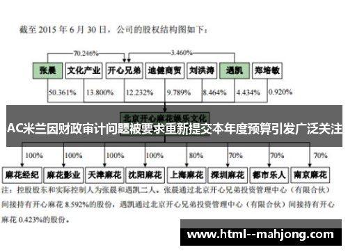 AC米兰因财政审计问题被要求重新提交本年度预算引发广泛关注